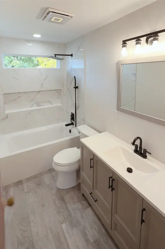 Bathroom Before & After Set