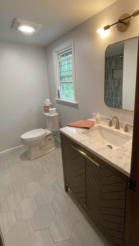 Vanity, Shower Glass & Fixture Upgrade in Troy NY photo 1
