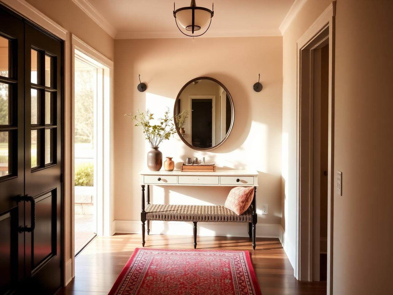 Small-Space Entry entryway & foyer design