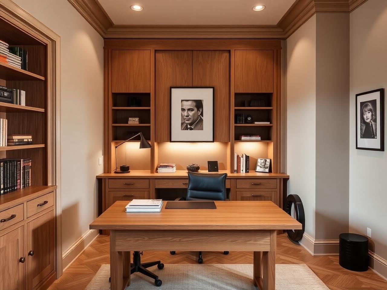 Focused Modern home office design